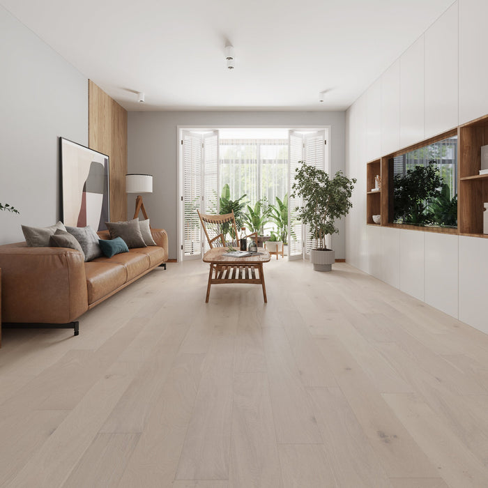 Classique Oak Engineered Flooring - Lime Wash (ENO-14302)