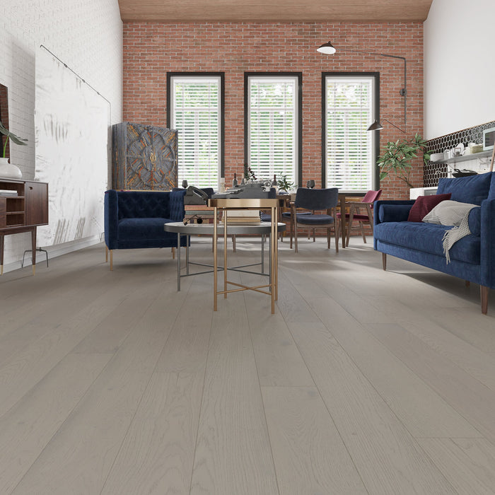 Classique Oak Engineered Flooring - Light Grey (ENO-14305)