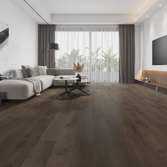 Classique Oak Engineered Flooring - Walnut (ENO-14307)